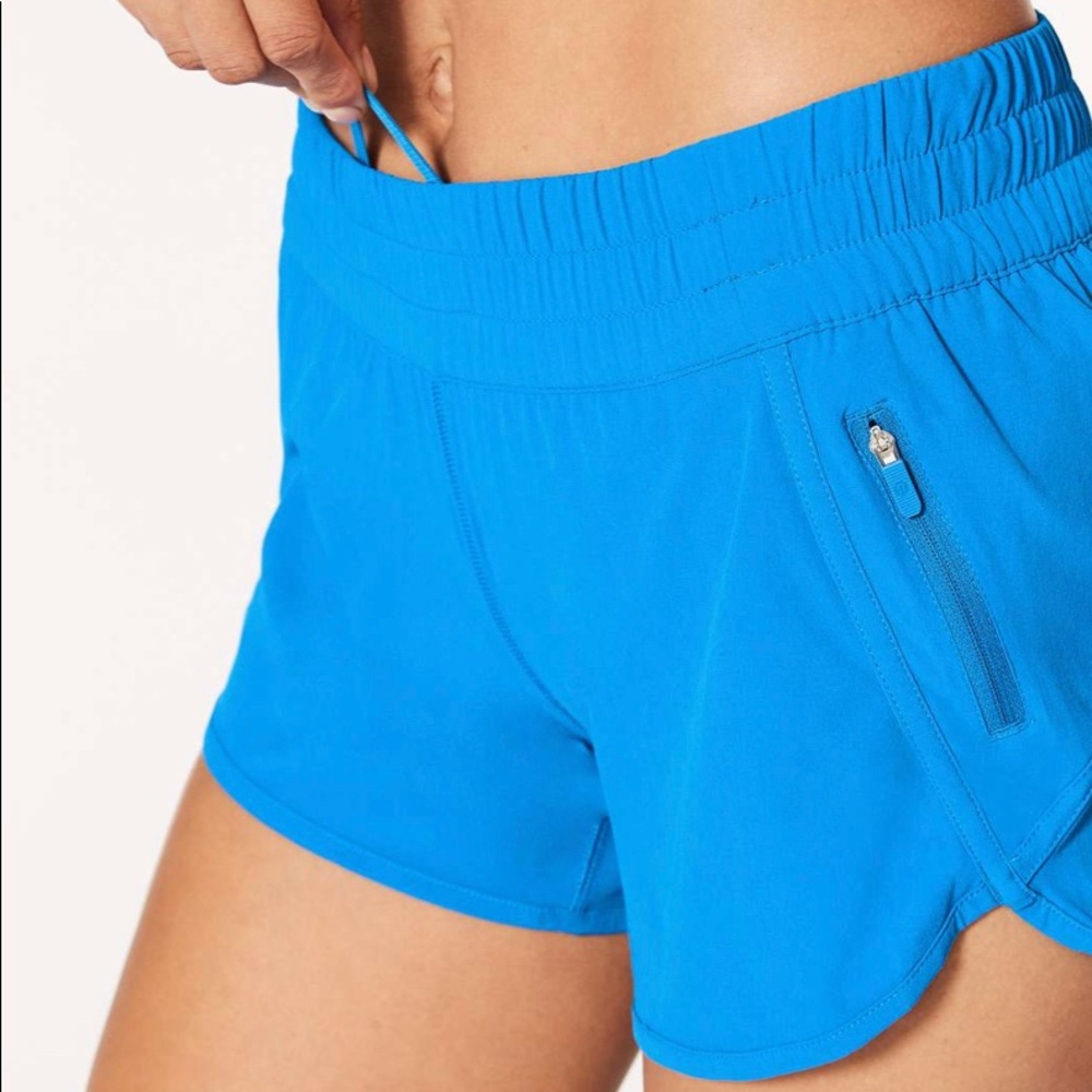 Lululemon Tracker Short V 4” Inseam Amalfi Blue
